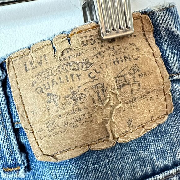 Vintage Levis Men’s 32x28 Orange Tab Medium Wash Denim Blue Jeans GUC - Picture 13 of 16